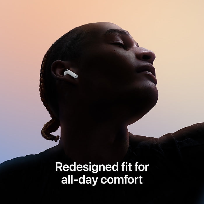 Apple AirPods 4 Wireless Ambient Sound Earbuds White MXP63LL/A